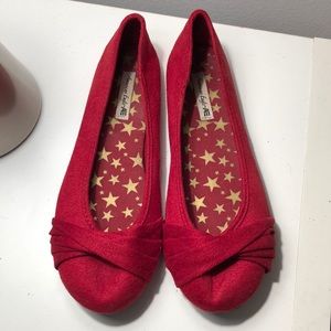 American Eagle 🦅 AE Red Flats